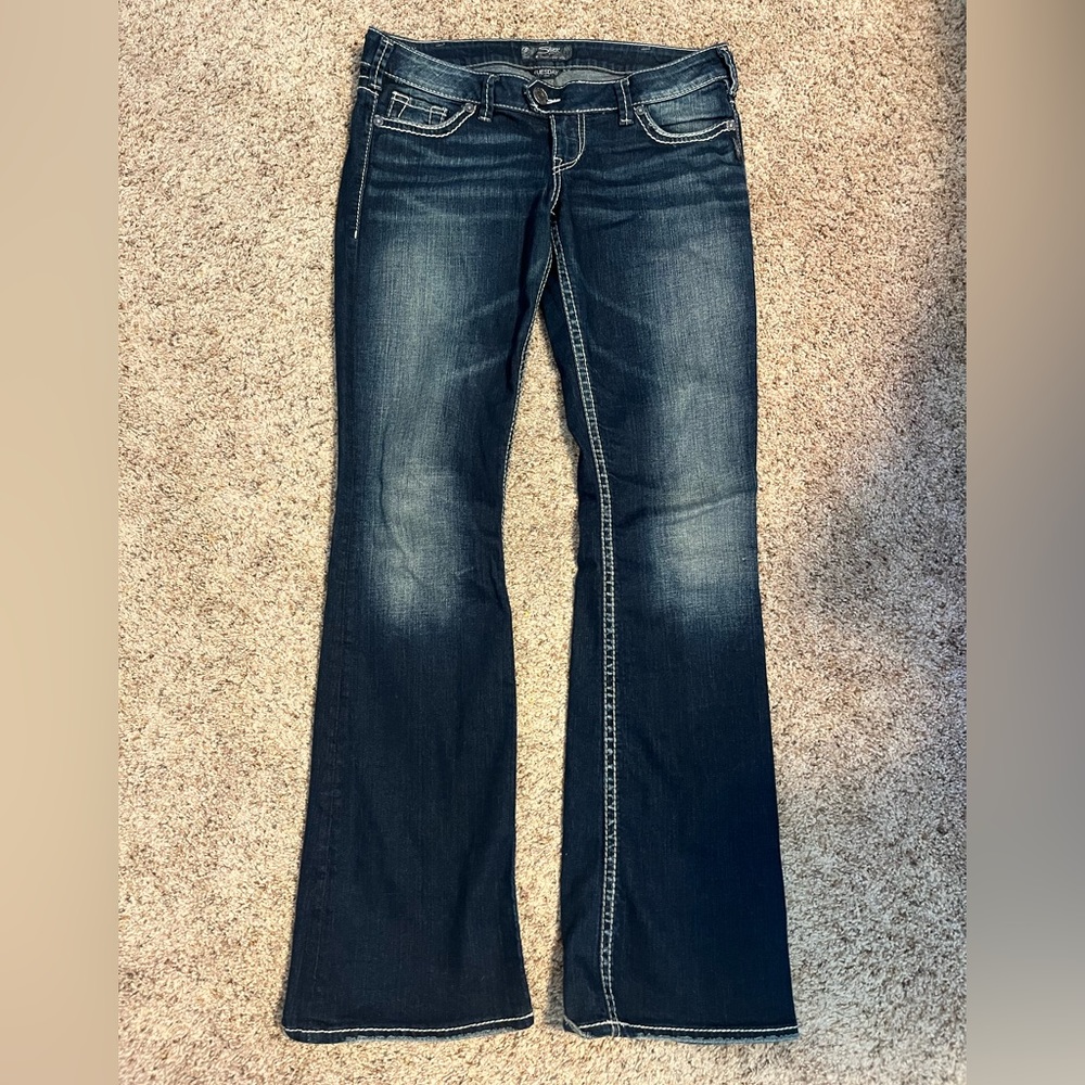 Silver jeans, size 30/35